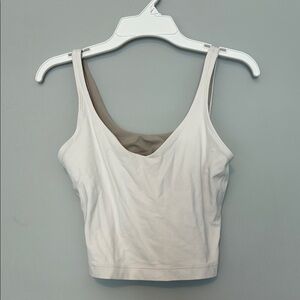 lululemon athletica White Tank Top